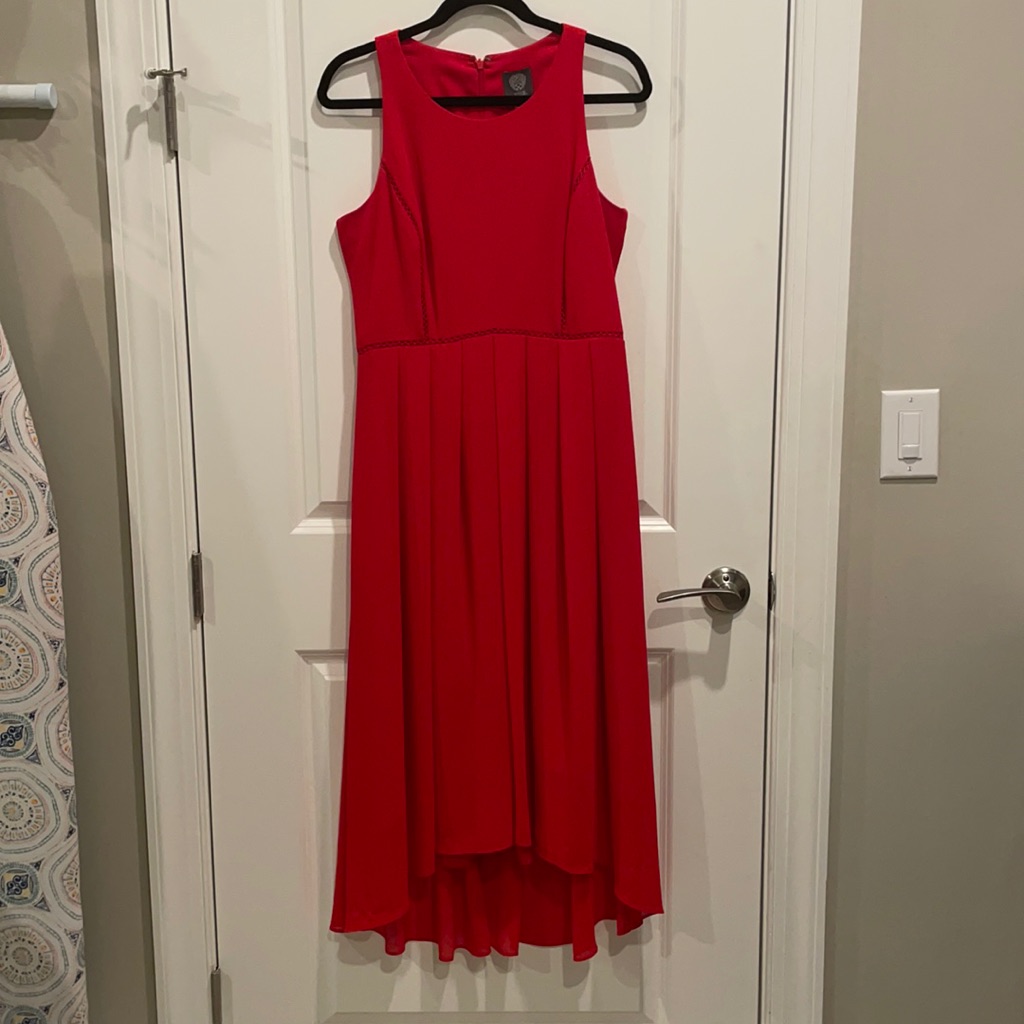 Hot Red Vince Camuto Dress